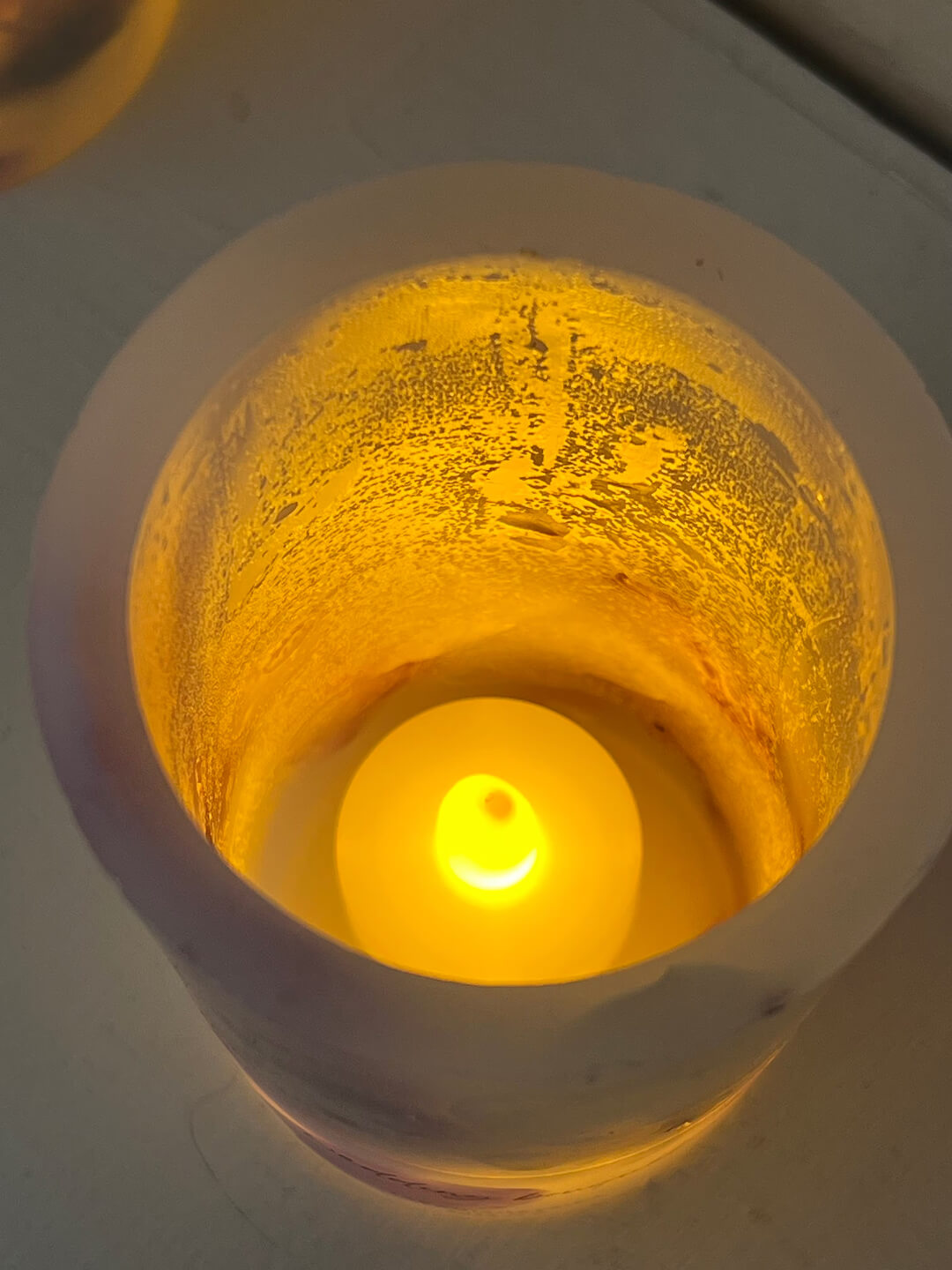 【単品】花束詰め込んだ”ランタンキャンドル”